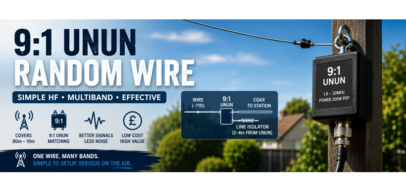 Random Wire End Fed HF Antennas: Is This a Sensible Choice for an All Band Antenna?