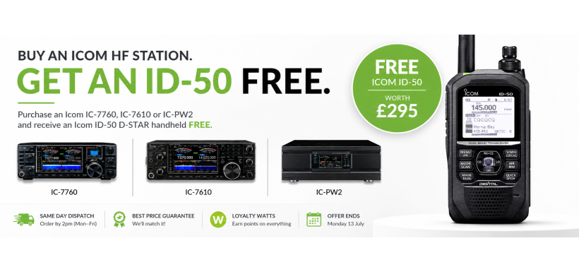 Icom WRTC 2026 Special Offer