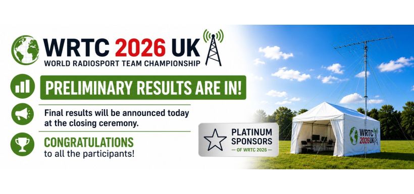 WRTC 2026 UK - Preliminary Results
