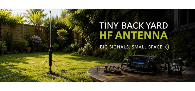 Tiny Back Yard HF Antenna: A Very Compact but Efficient Design