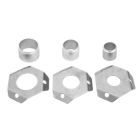 Discontinued Spiderbeam 3 Hole Guy Plate Set For 15m Aluminium Mast