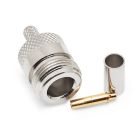 N-Type(F) Crimp Type Socket (6mm) (For RG58) (PREMIUM)
