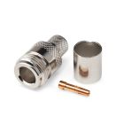 N-Type(F) Crimp Type Plug (9mm) (For RG213)