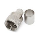 PL259 Crimp Type Superior Plug (9mm) (For RG213)