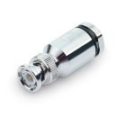 M&P - BNC Male Connector (For 7.3mm Coax)