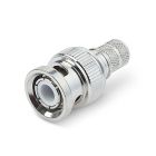 M&P - BNC Male Connector (For 7.3mm Coax) (Crimp)