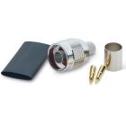 M&P - N-Type Male Connector (For 10mm Coax) (Crimp)