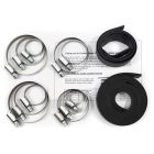 SPIDERBEAM MATERIAL CLAMP SET FOR 18m FIBREGLASS POLE