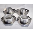 Spiderbeam - 3 Hole Guy Plate Set (For 18m Aluminium Mast)
