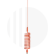 Orange Tornado Stinger - CB Antenna