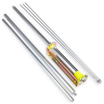 Discontinued B Grade MOONRAKER SQBM470 4m (70-72MHz) 2.5M Aluminium Base Antenna 