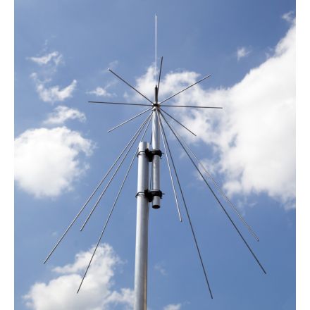 Discontinued Scanking Royal Discone 2000 25 To 2000 MHz Antenna Plus with 10m Cable
