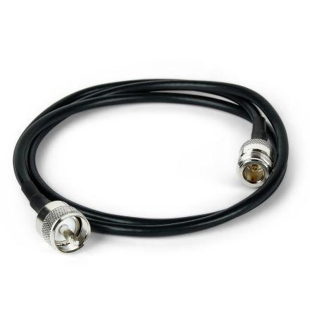 CS PREMIUM 1M RG58CU N-Type Female To PL259 Patch Lead 