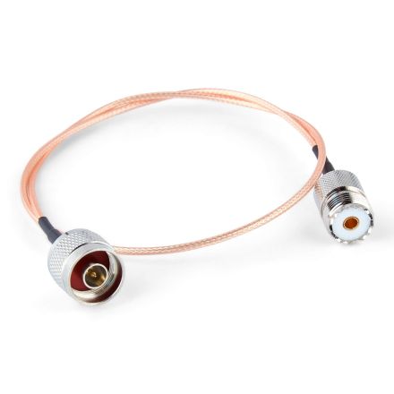 RG316 50CM Patch Lead N-Type Male To SO239