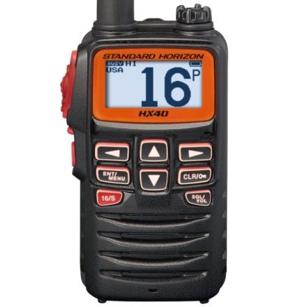 Standard Horizon HX40E - Ultra Compact 6W VHF Marine Transceiver