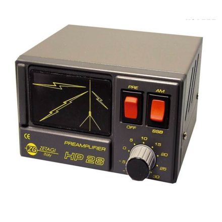 DISCONTINUED Zetagi HP-28 All Mode Antenna Pre-Amplifier