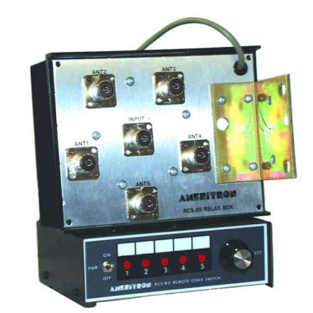 Discontinued AMERITRON RCS-8VNLX - Remote 5-way coaxial switch