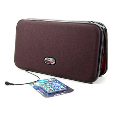Discontinued TDK CD wallet and portable speakers