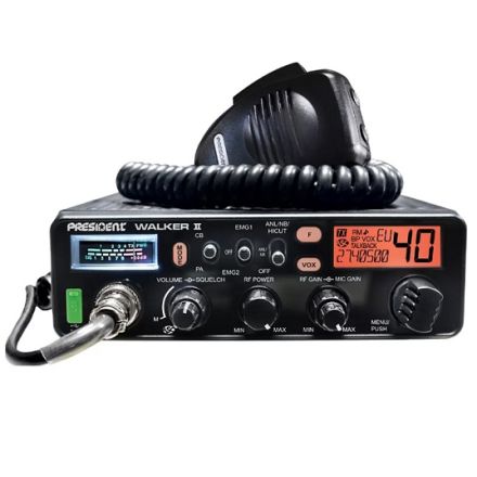 Discontinued PRESIDENT WALKER II CB TRANSCEIVER 