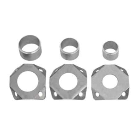 Spiderbeam 4 Hole Guy Plate Set For 14.5m Aluminium Mast