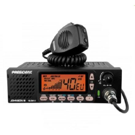President Johnson III CB Transceiver 