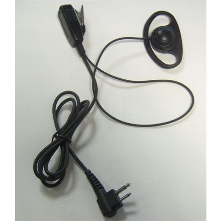DISCONTINUED EPM07H0-M D Shape Earpiece Micrphone Suitable For Motorola