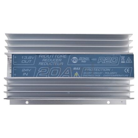 SOLD! B GRADE Zetagi R20 Voltage Reducer 24-12V DC, 20 Amp Max