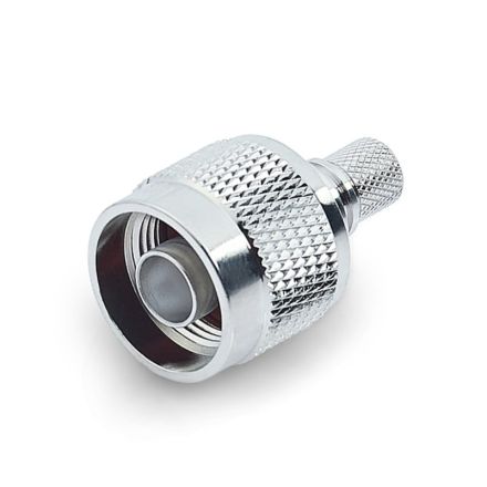 M&P - N-Type Male Connector (For 7.3mm Coax) (Crimp)