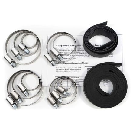 SPIDERBEAM Material Kit Clamp Set For 12m Fibreglass Pole 