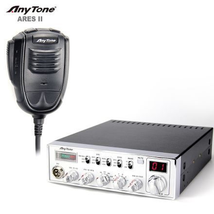 B - GRADE AnyTone ARES II – AM/FM/SSB 10M Mobile Transceiver (EXPORT MODE)