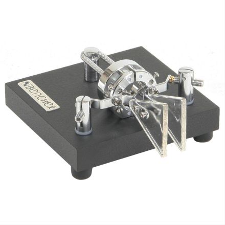 DISCONTINUED Bencher BY-1 Iambic twin paddle key on a black base with chrome components