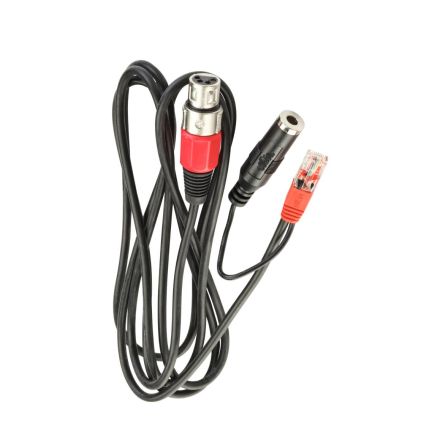 Heil Sound CC-1-XLR-KM - AR 8ft Straight Microphone Connecting Cable (XLR3 to Kenwood Modular 8-pin)