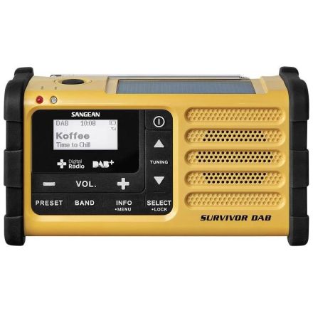 Discontinued SANGEAN MMR-88-DAB-PLUS - Rechargeable Emergency Radio (Survivor DAB)