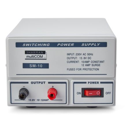 SOLD! B Grade Sharman SM-10 (10-12 AMP) Switch Mode Power Supply 