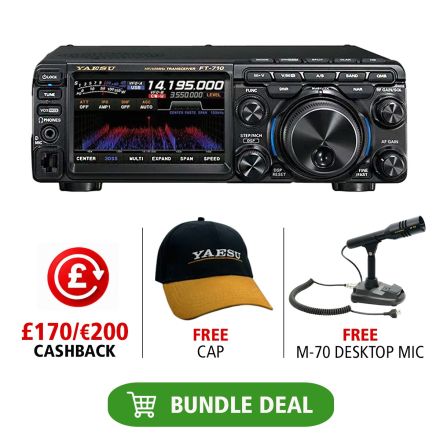Yaesu FT-710 Field SDR HF Transceiver (Plus £170 Cashback From Yaesu UK)