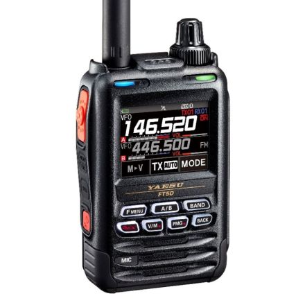 SOLD! B Grade Yaesu FT-5DE - 5W C4FM/FM 144/430MHz Dual Band Digital Transceiver