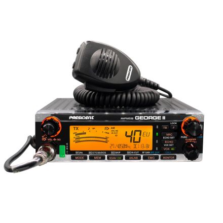 SOLD! B Grade President  George II CB Radio AM/FM/SSB Transceiver (CHECK DESCRIPTION)