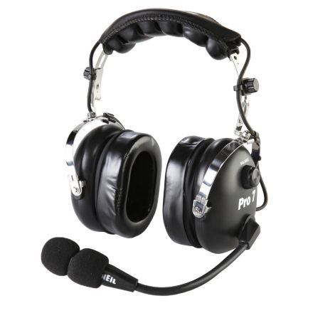 Heil Sound PRO-7 DYBK - AR Industrial Headset with Dynamic Element with PTT (Black)