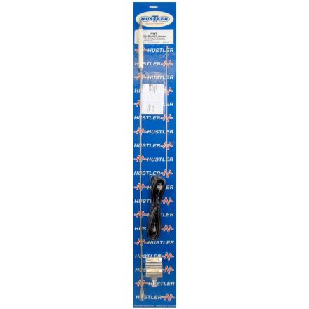 Discontinued Hustler HQT Single Mirror Mount CB Antenna Kit