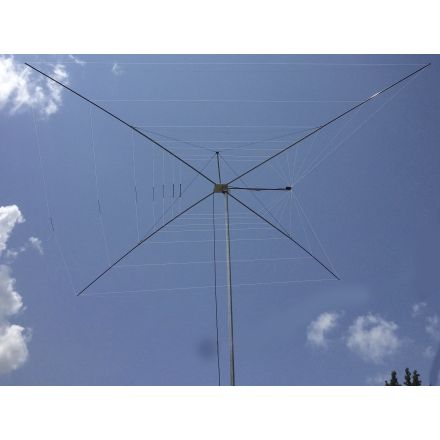 Discontinued MFJ-1838 - Cobweb 8 bds Antenna,40-6M, 1500W