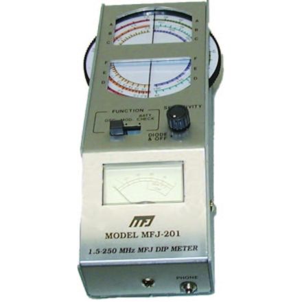 Discontinued MFJ-201* - 1.5-250 MHz Dip Meter