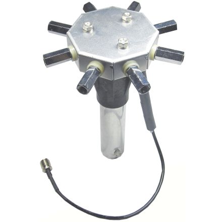 DISCONTINUED MFJ-2100 - HF Octopus Antenna base, for  8 HamSticks
