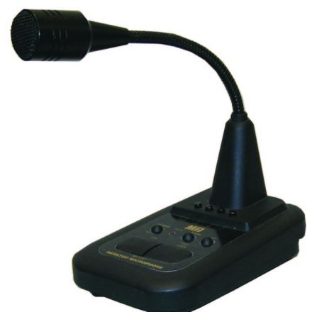Discontinued MFJ-297* - Desk Mic with Flexible boom