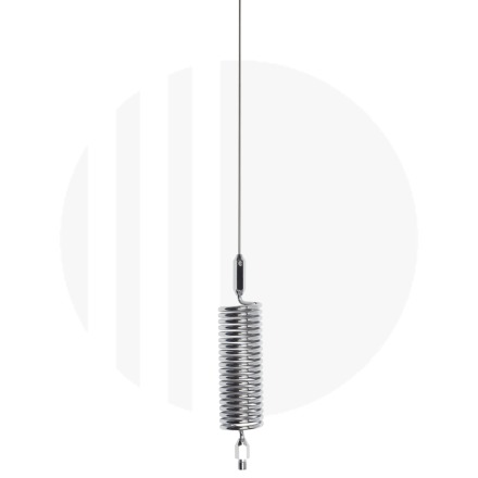 CHROME - Mini Tornado Stinger CB Antenna 