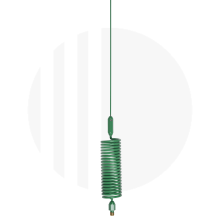 GREEN - Mini Tornado Stinger CB Mobile Antenna