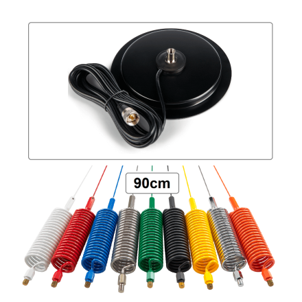 Springer CB Antenna (90 cm)  + Mag Mount Kit