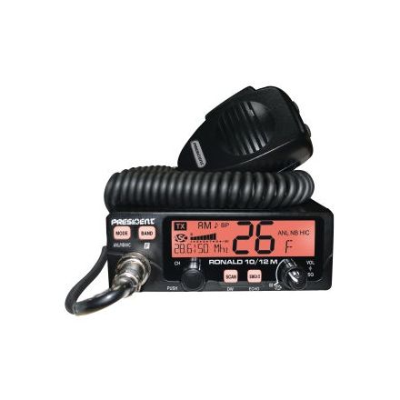 SOLD! B Grade President Ronald 10/12M AM/FM Mobile Transceiver