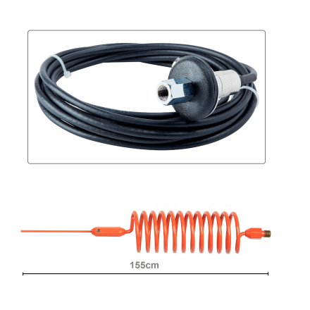 CB Aerial Kit - Orange Tornado Stinger & Roof Stud Mount (Complete Offer)