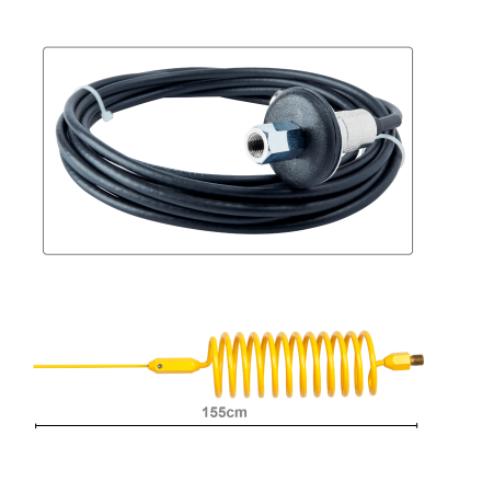 CB Aerial Kit - Yellow Tornado Stinger & Roof Stud Mount (Complete Offer)
