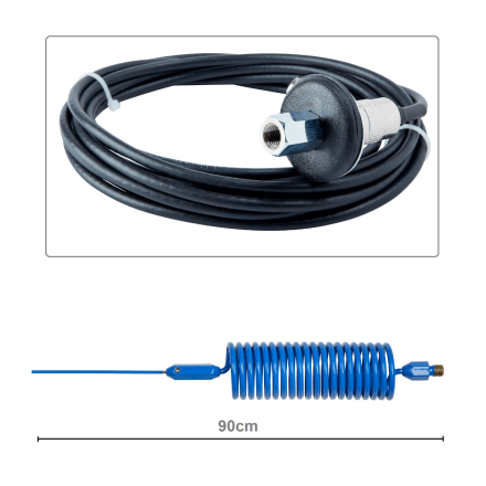 CB Aerial Kit - Blue Tornado Mini Stinger & Roof Stud Mount (Complete Offer)